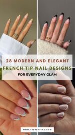 28 Elegant French Tip Nail Designs For Natural Nails You Must Try 3