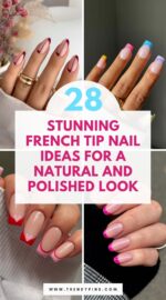 28 Elegant French Tip Nail Designs For Natural Nails You Must Try 4