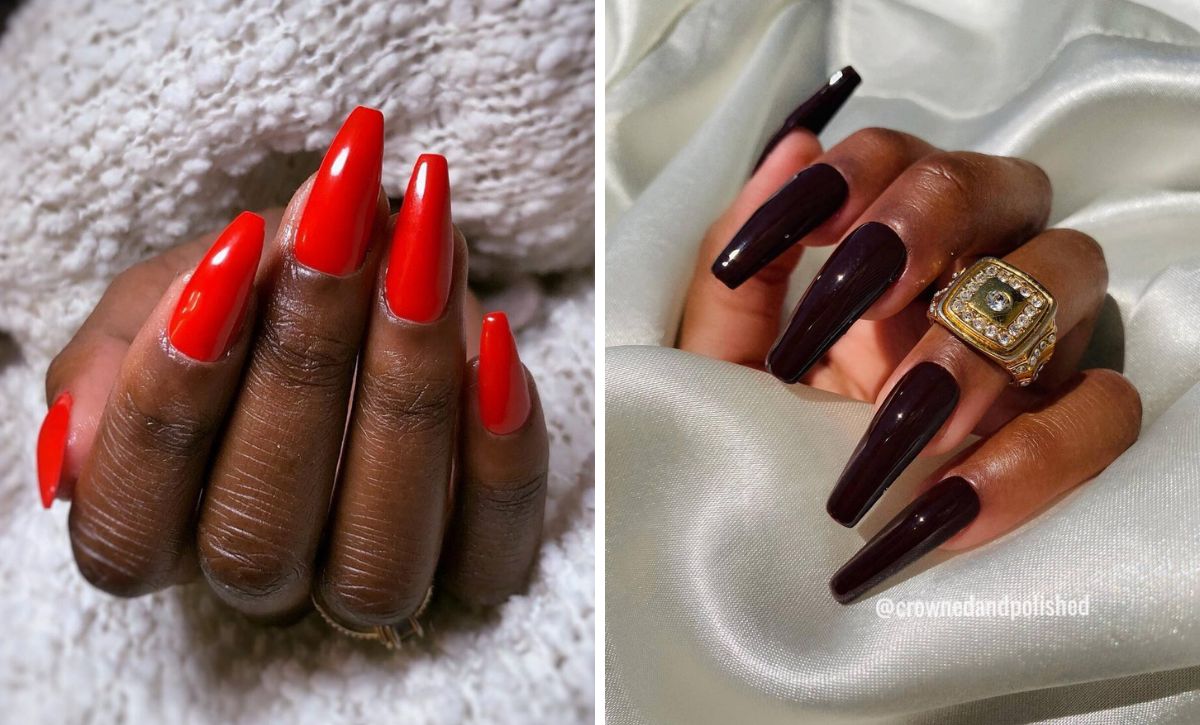 23 Stunning Long Fall Nail Ideas For Black Women To Try Now!