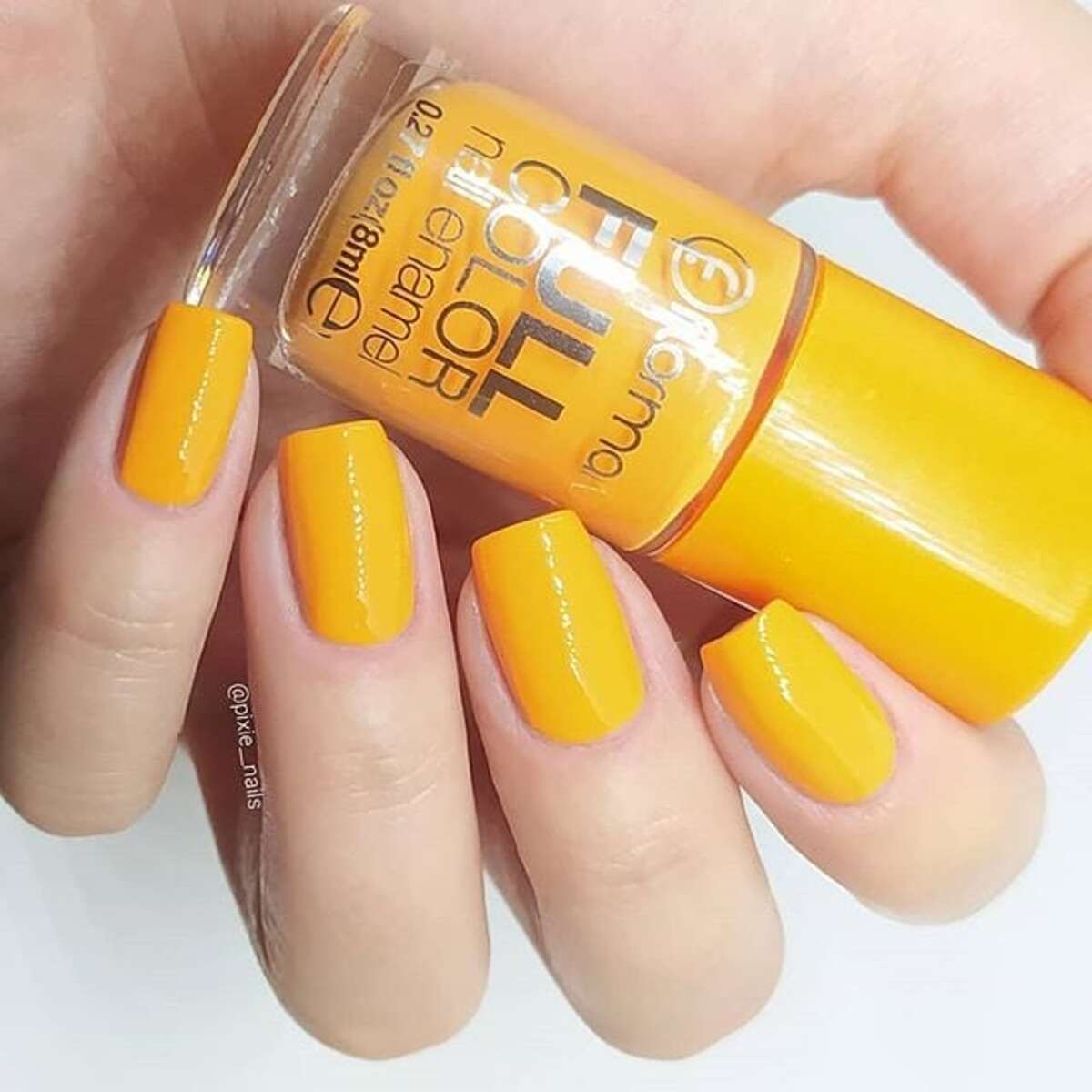 12. Bold Mustard Yellow for a Bright Fall Pop