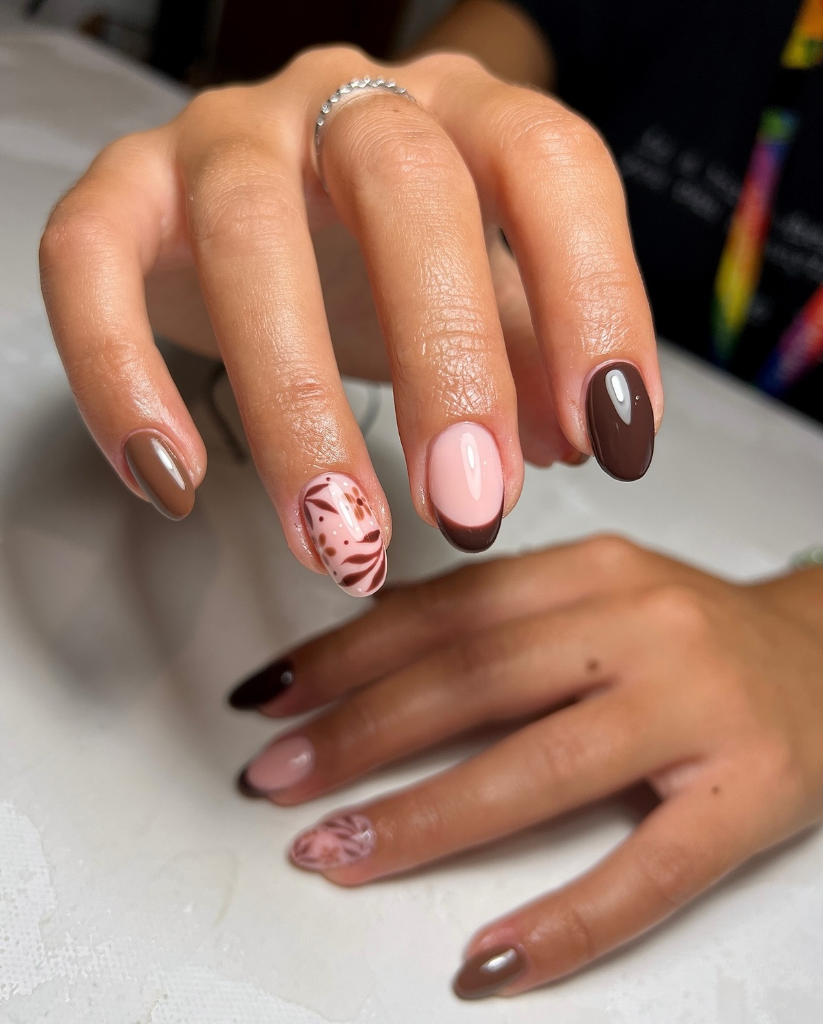7. Chocolate Swirl Dreams in Neutral Tones