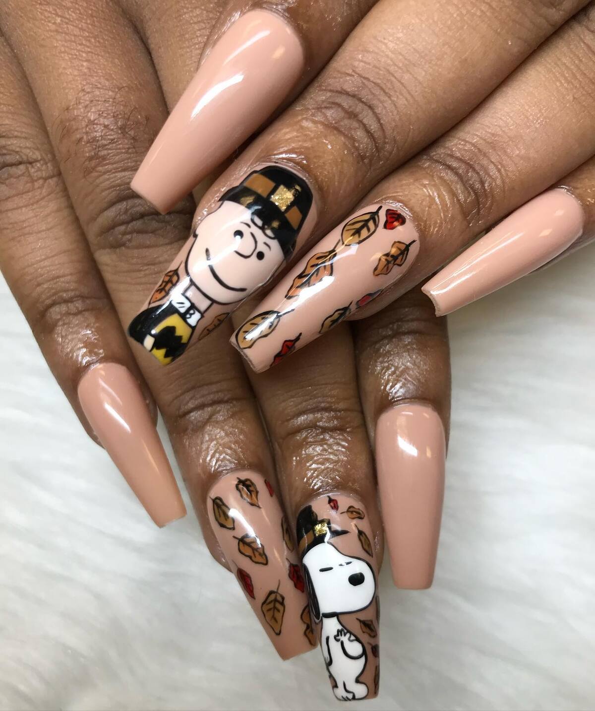 17. Peanuts-Inspired Fall Fun with Cartoon Charm
