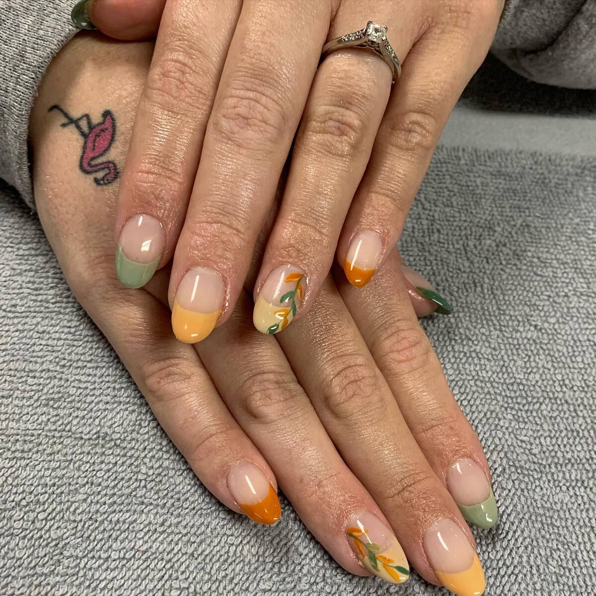 17. Harvest Hues with a Playful Touch