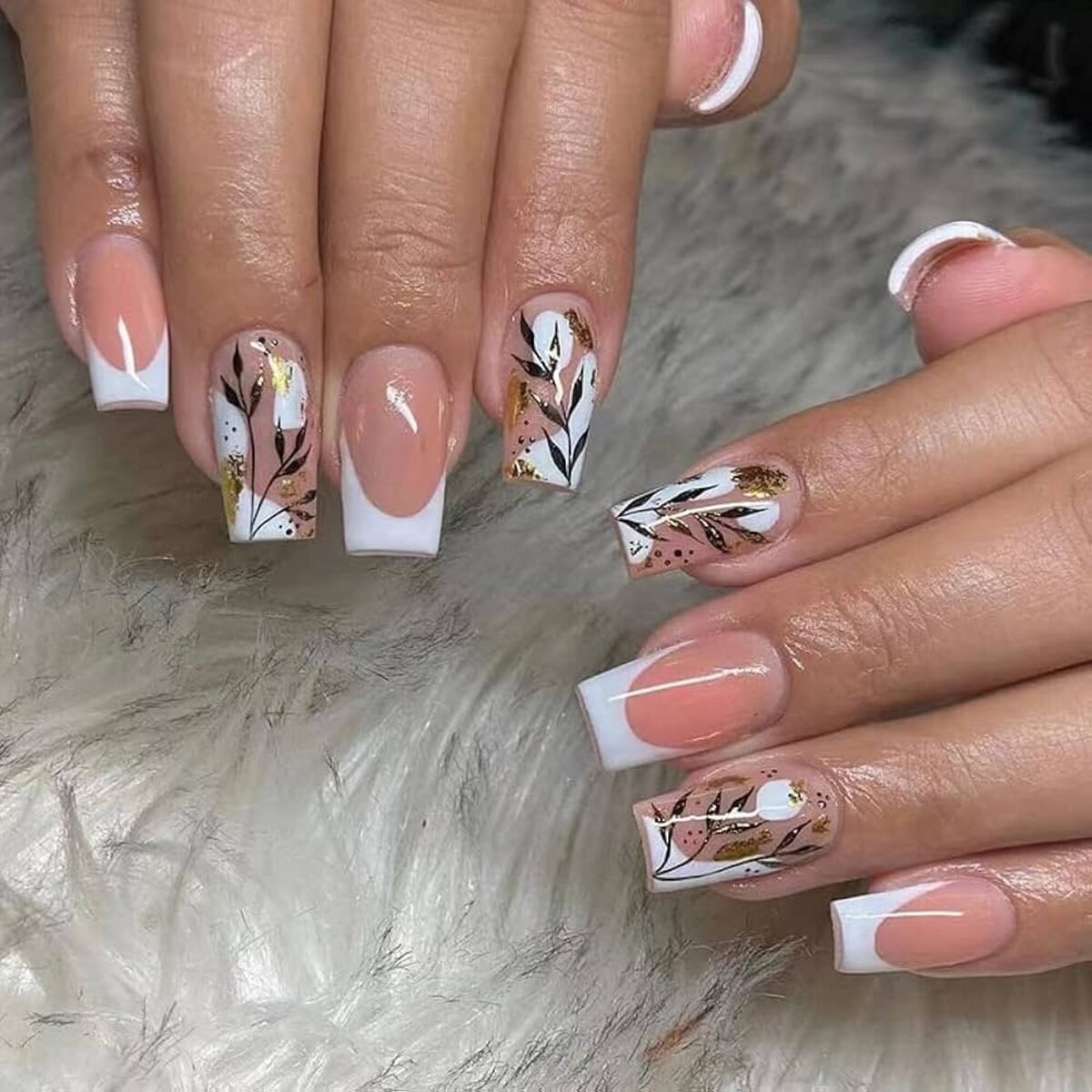 5. Autumn Leaves with a Modern French Twist