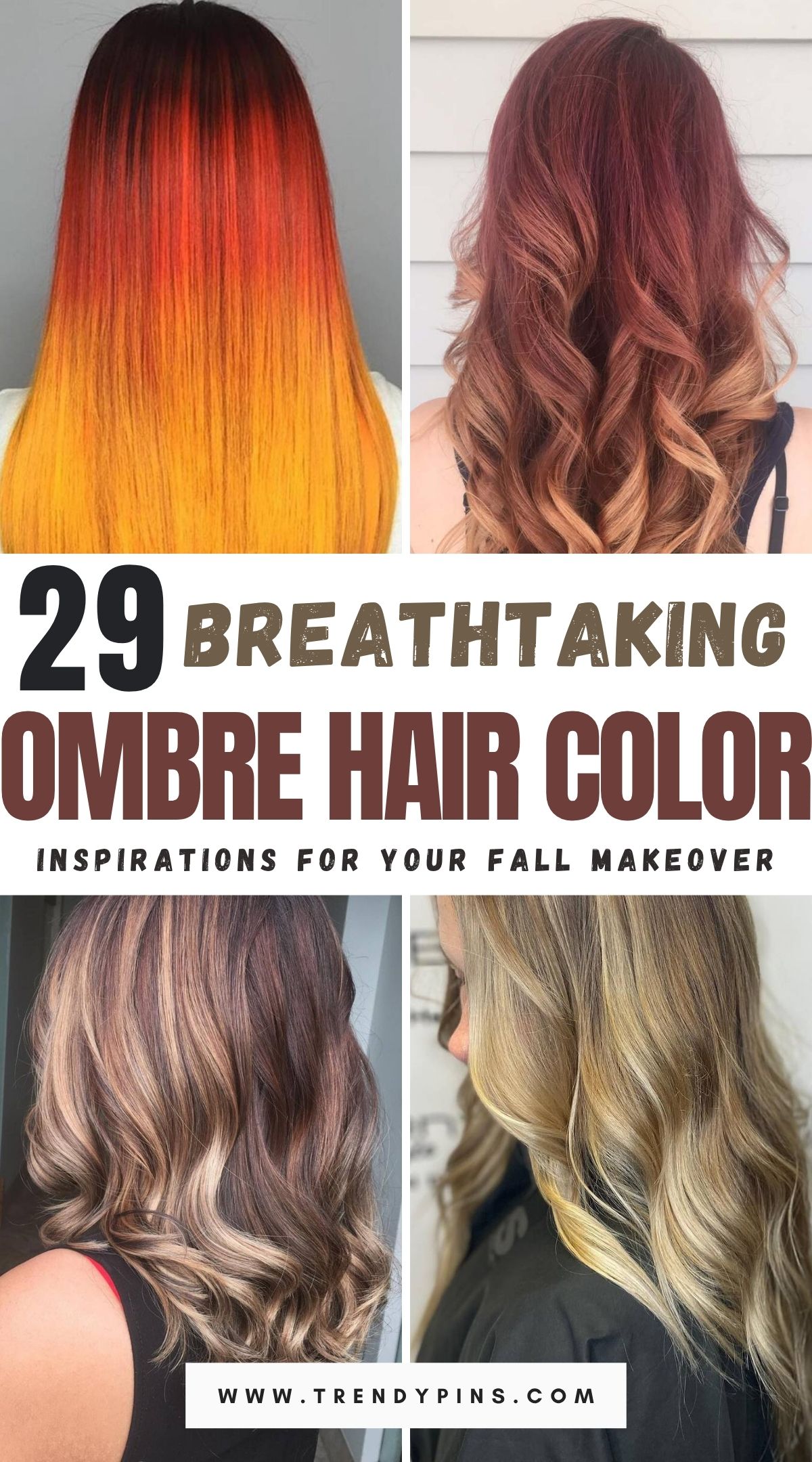 29 Breathtaking Ombre Hair Color Inspirations For Your Fall Makeover 1