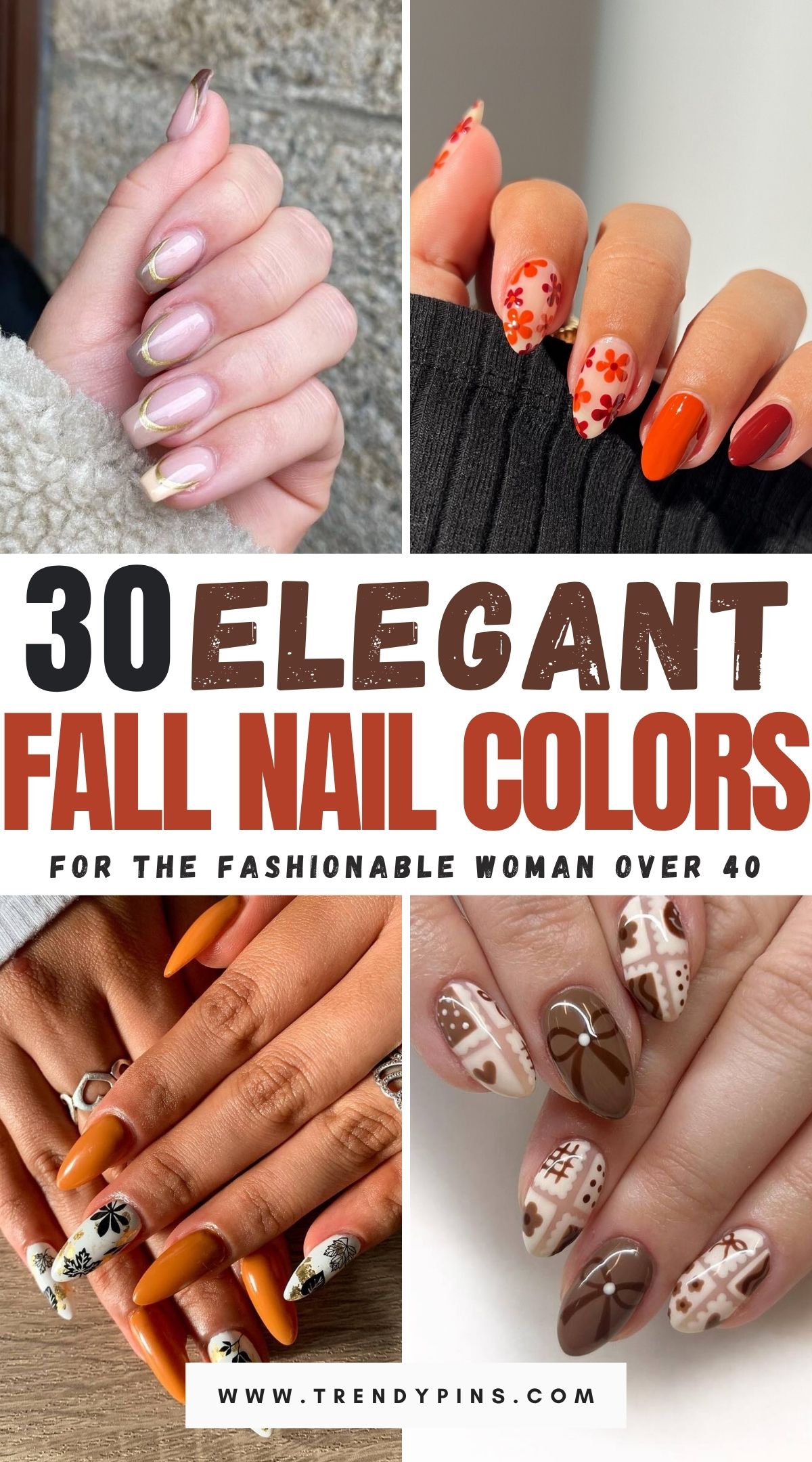 30 Elegant Fall Nail Colors For The Fashionable Woman Over 40 1