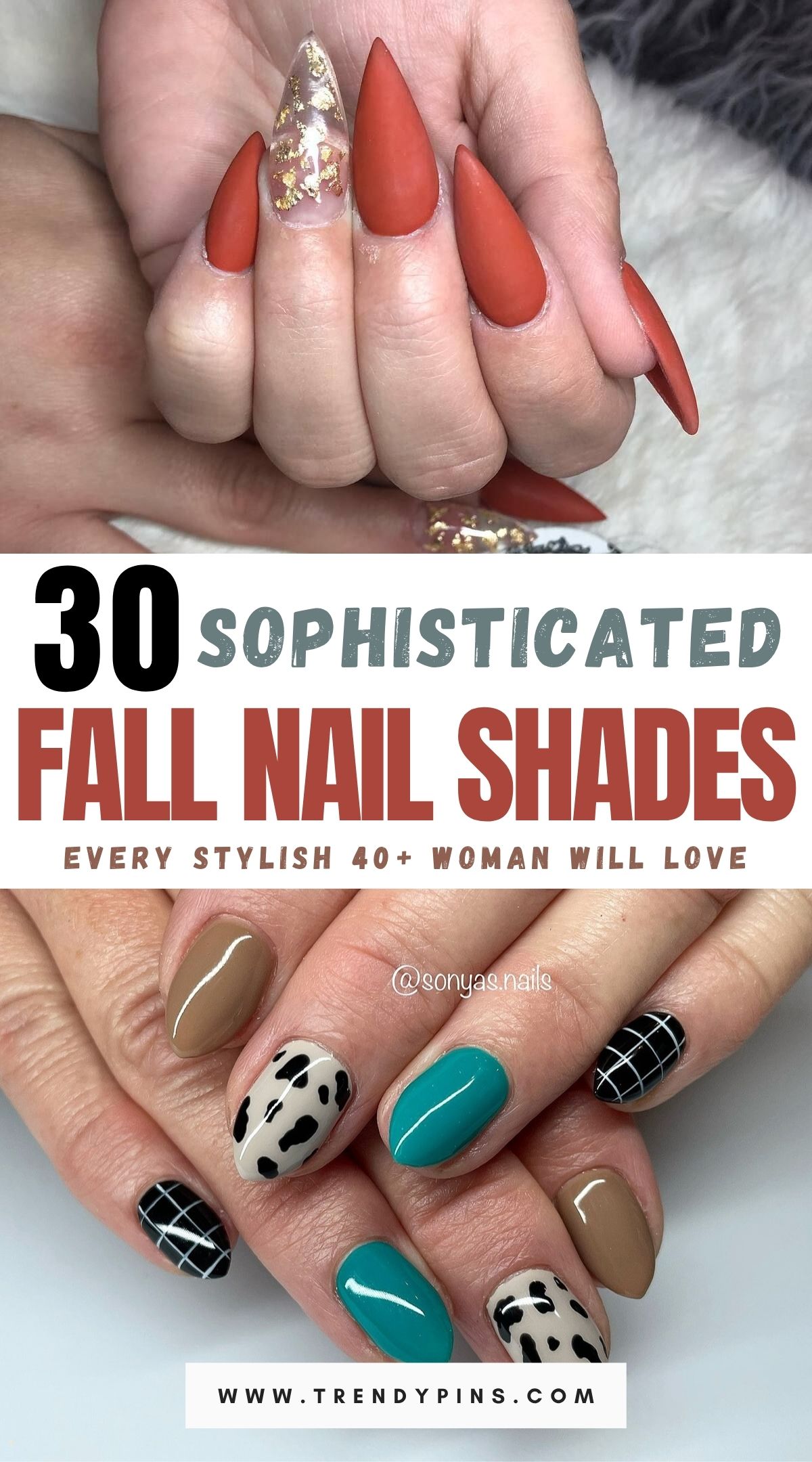 30 Elegant Fall Nail Colors For The Fashionable Woman Over 40 2