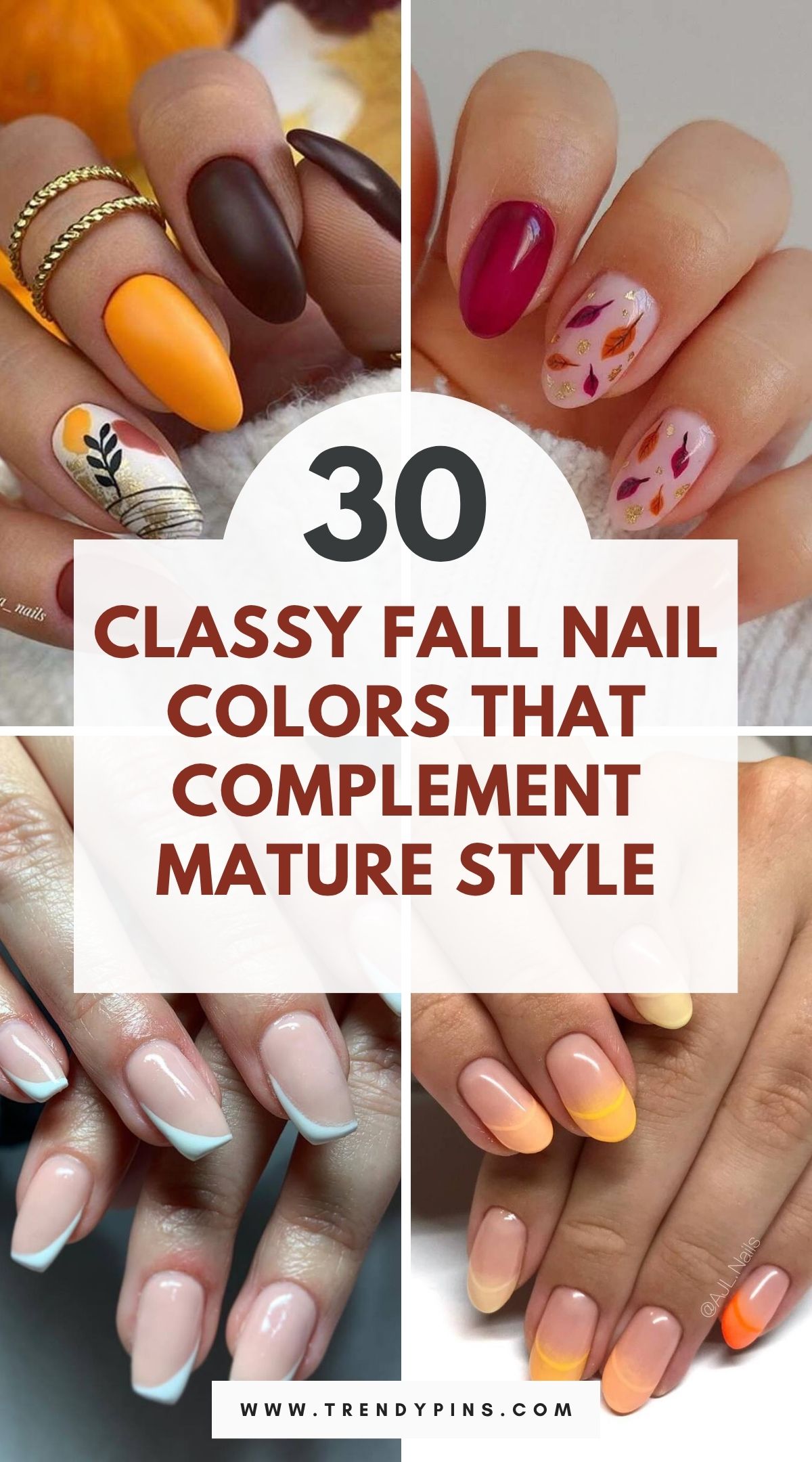30 Elegant Fall Nail Colors For The Fashionable Woman Over 40 3