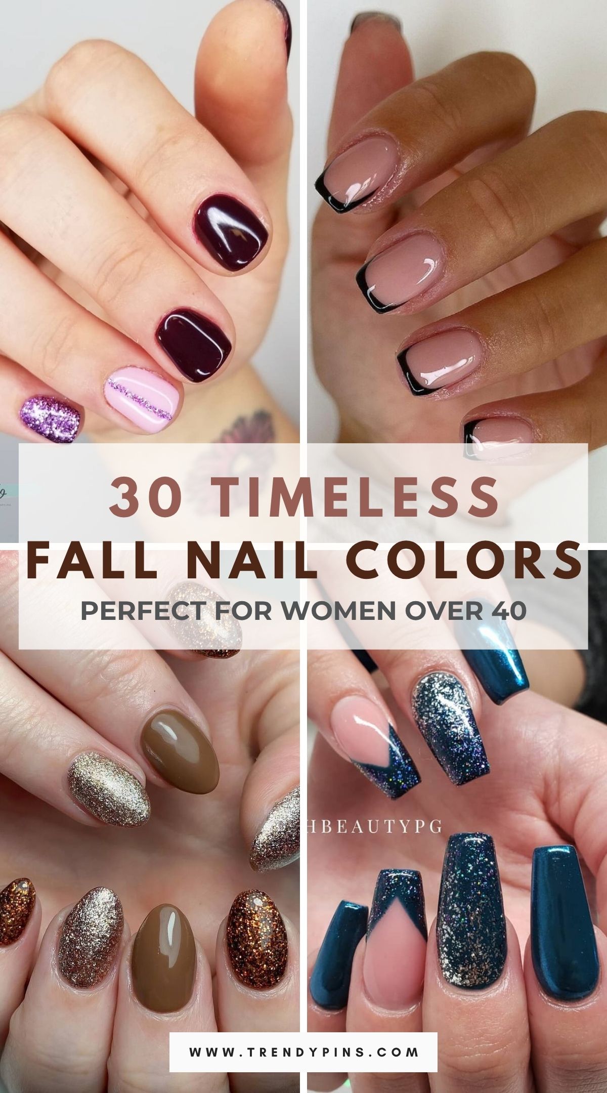 30 Elegant Fall Nail Colors For The Fashionable Woman Over 40 4