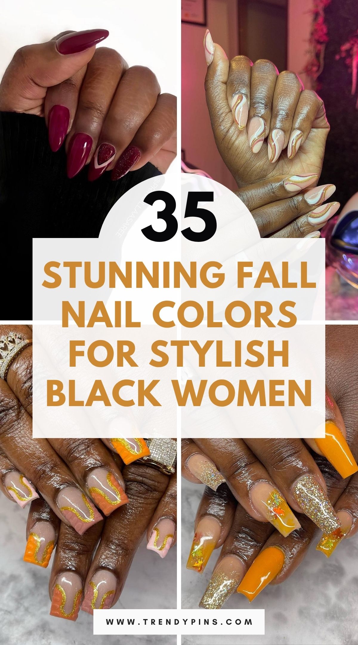 35 Chic Fall Nail Colors For Black Women A Trendy Guide 3