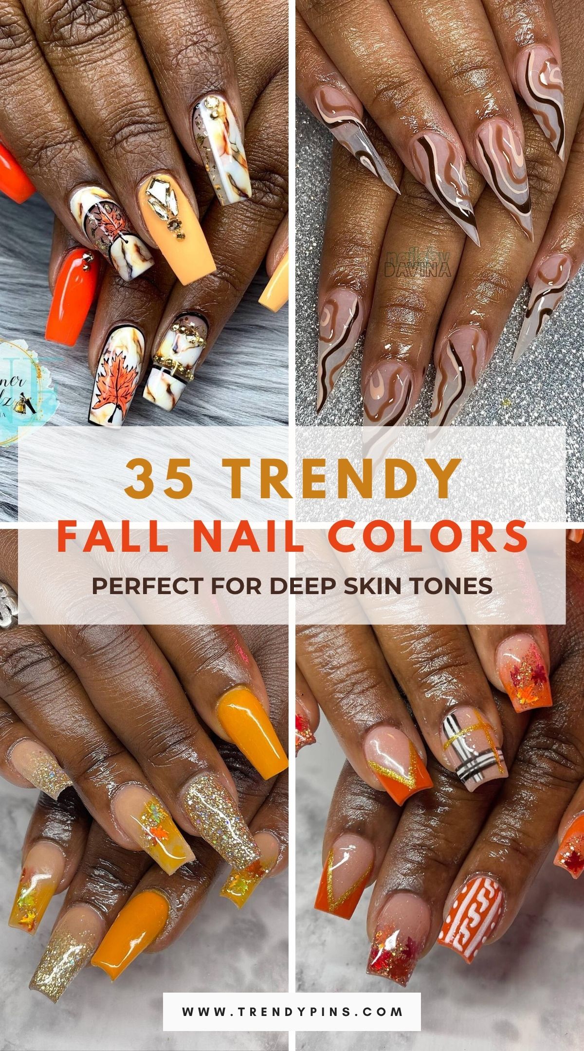 35 Chic Fall Nail Colors For Black Women A Trendy Guide 4
