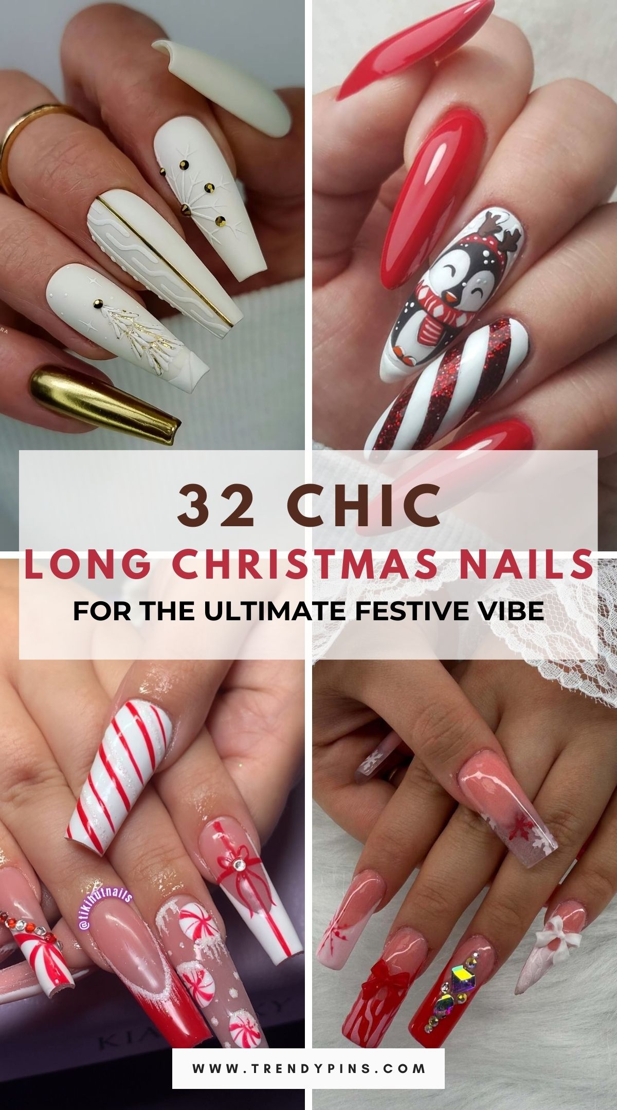 32 Stunning Long Christmas Nail Ideas To Inspire Your Festive Look 4