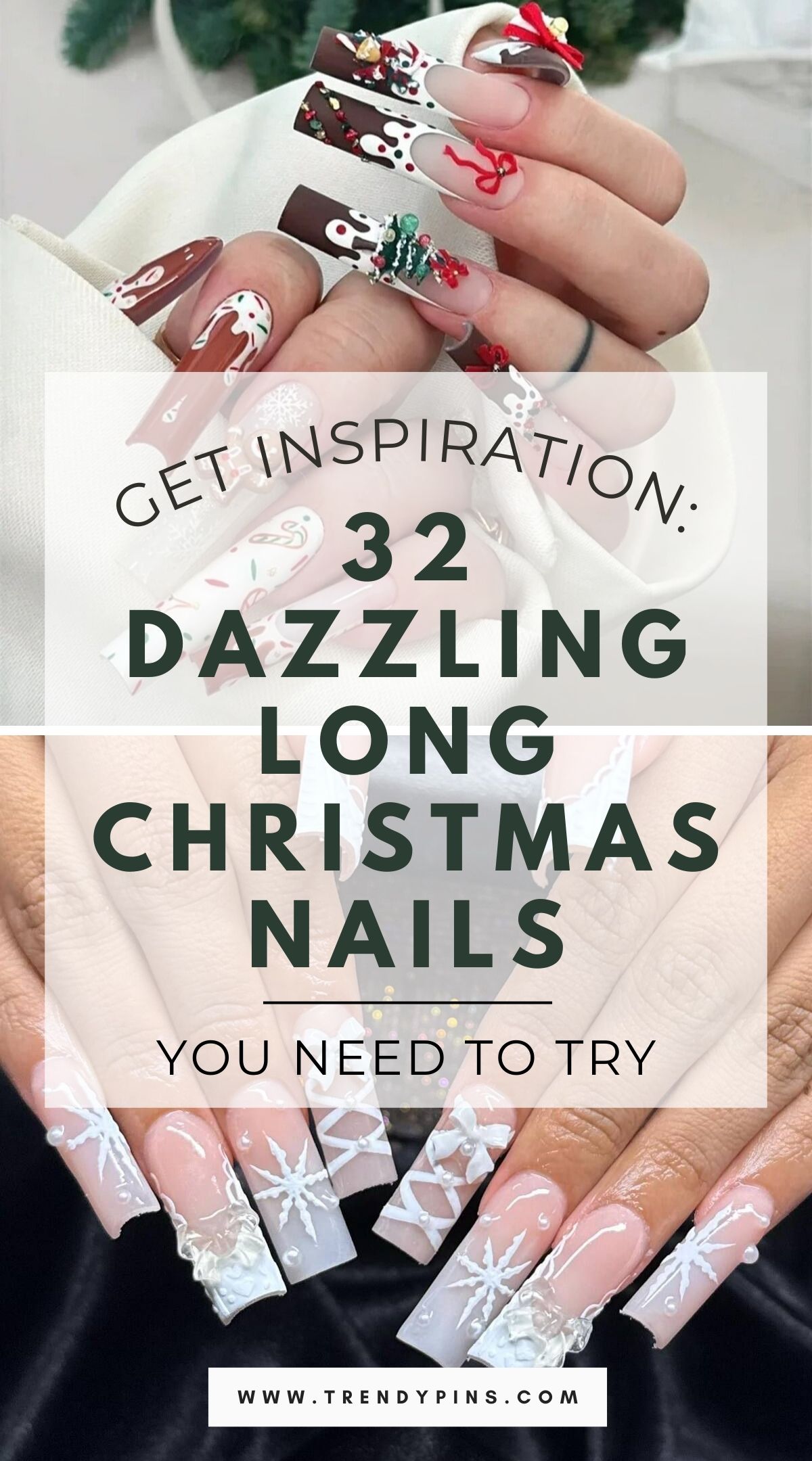 32 Stunning Long Christmas Nail Ideas To Inspire Your Festive Look 5