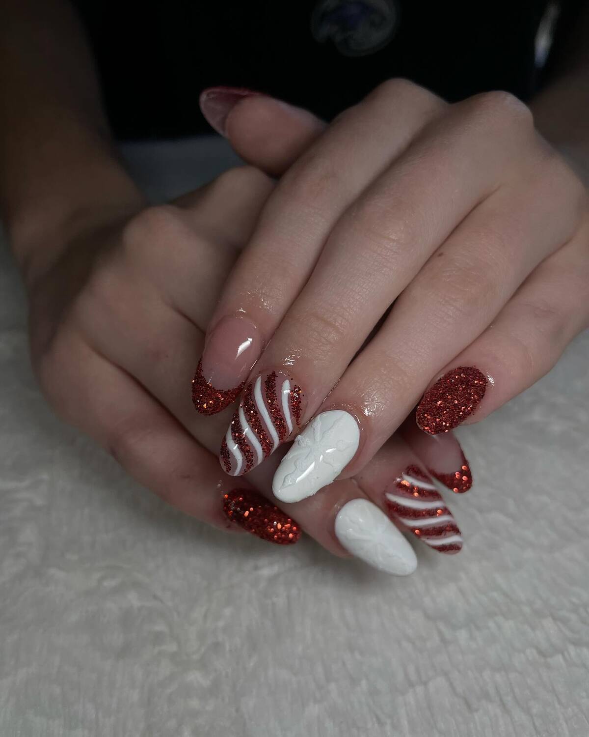 11. Candy Cane Sparkle
