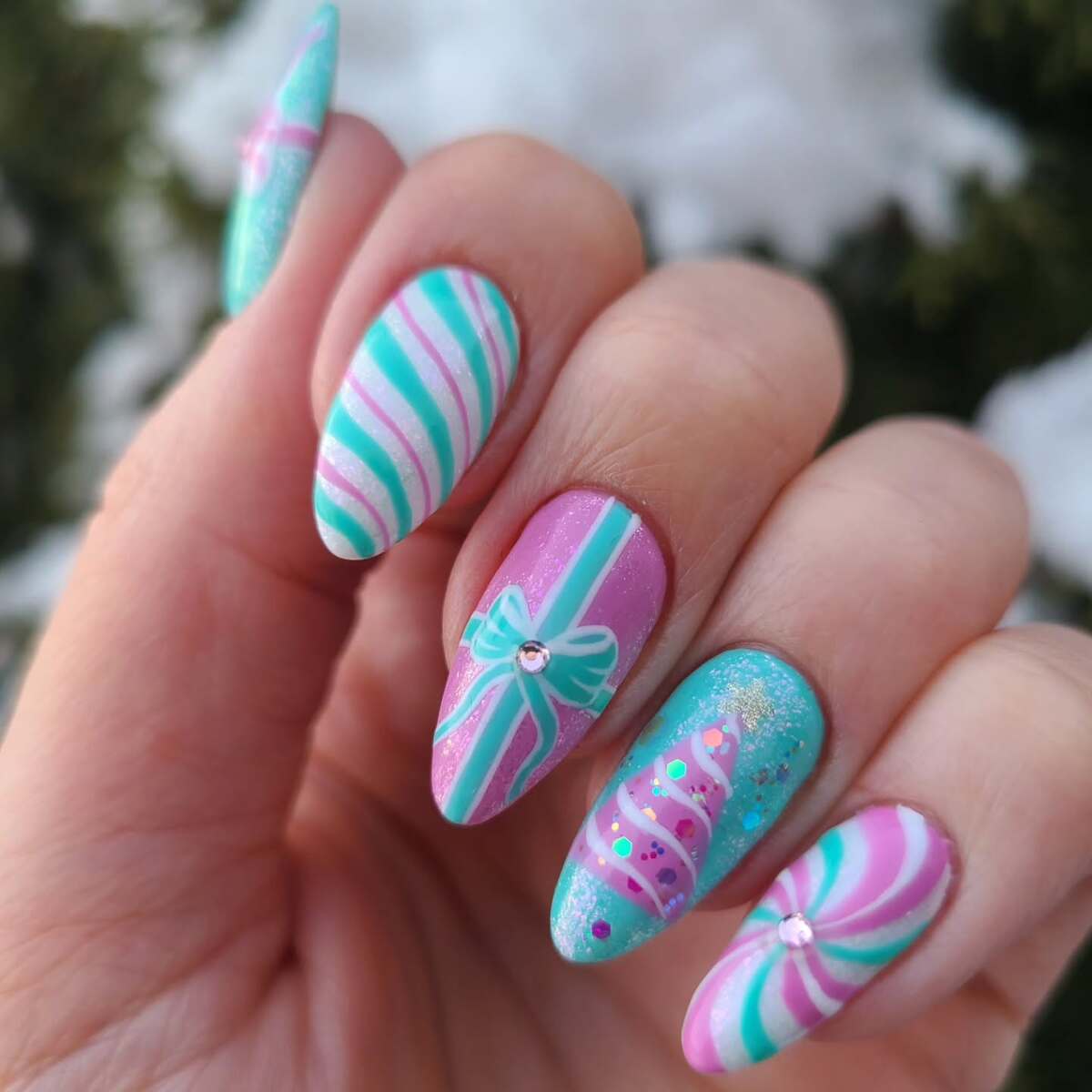 12. Pastel Holiday Cheer
