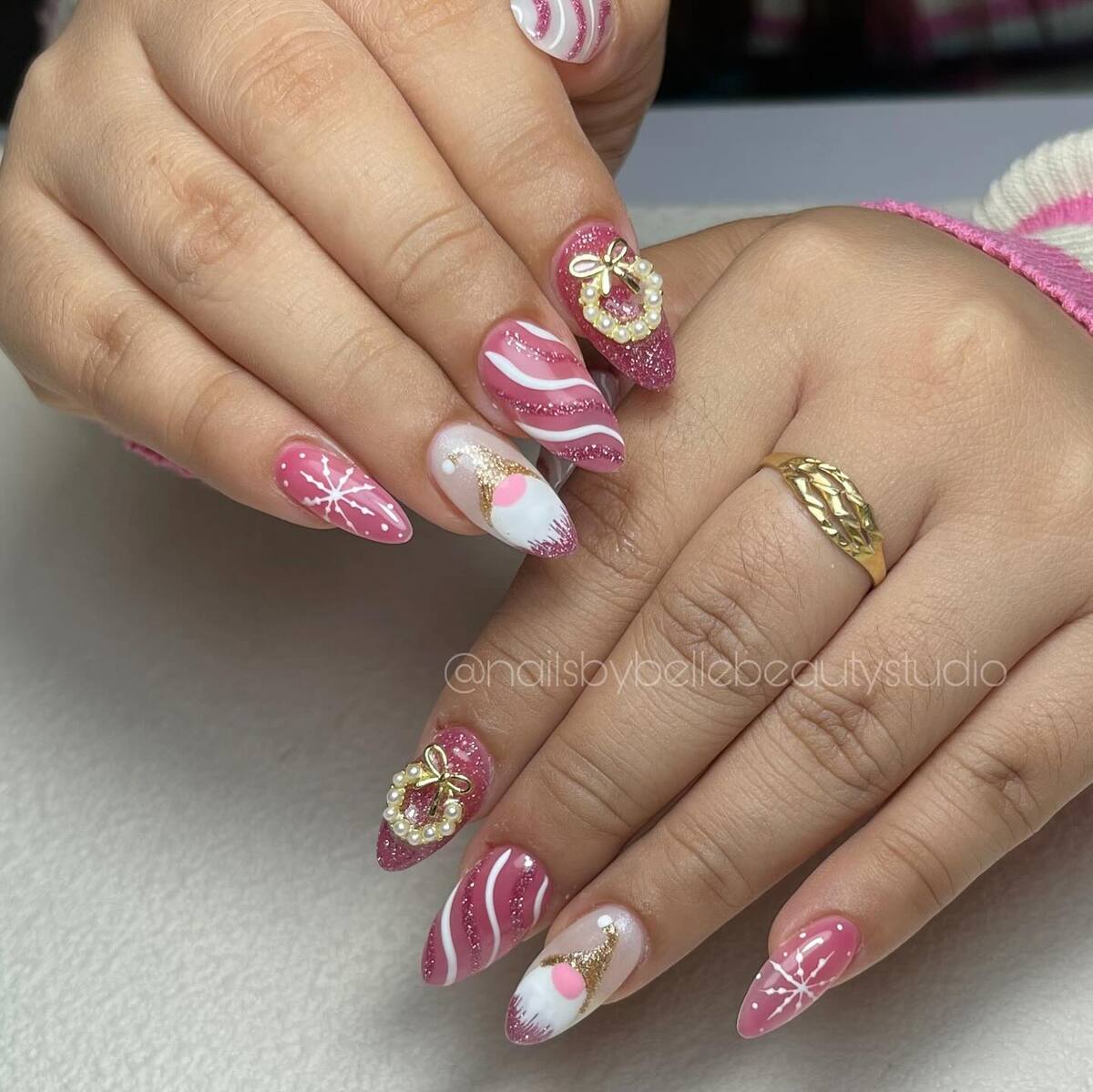 13.Pink Winter Wonderland