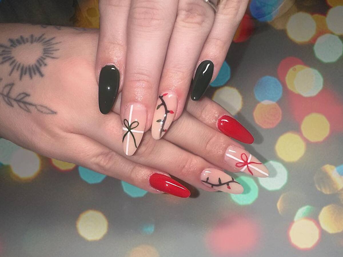 8. Wrapped in Holiday Lights