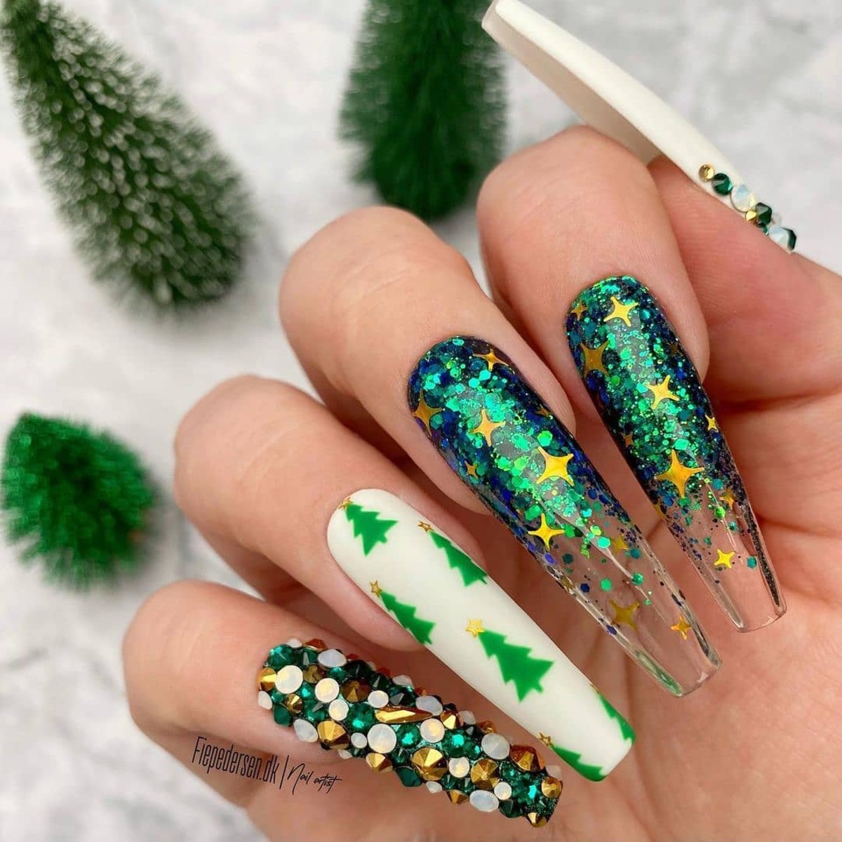 25. Sparkle and Christmas Tree Extravaganza