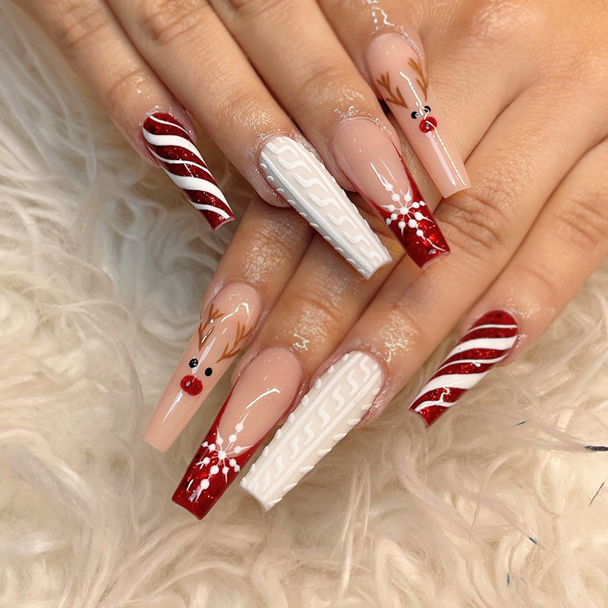 7. Rudolph & Candy Cane Delight