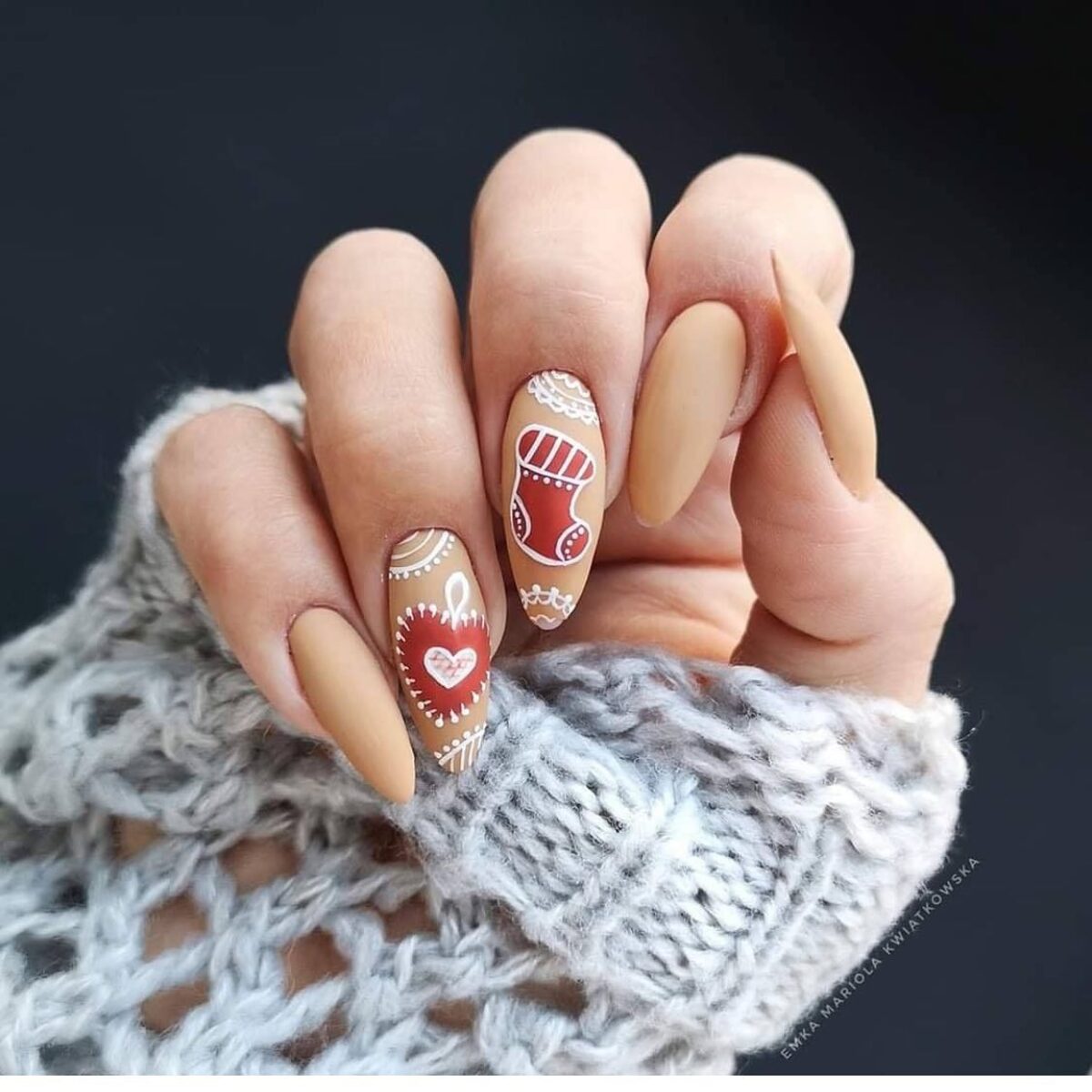 27. Gingerbread Stocking Charm