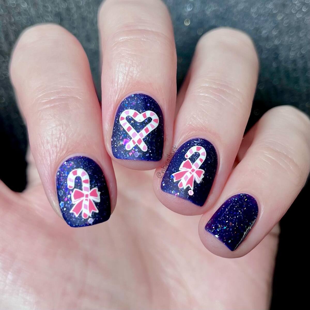 6. Candy Cane Sparkle