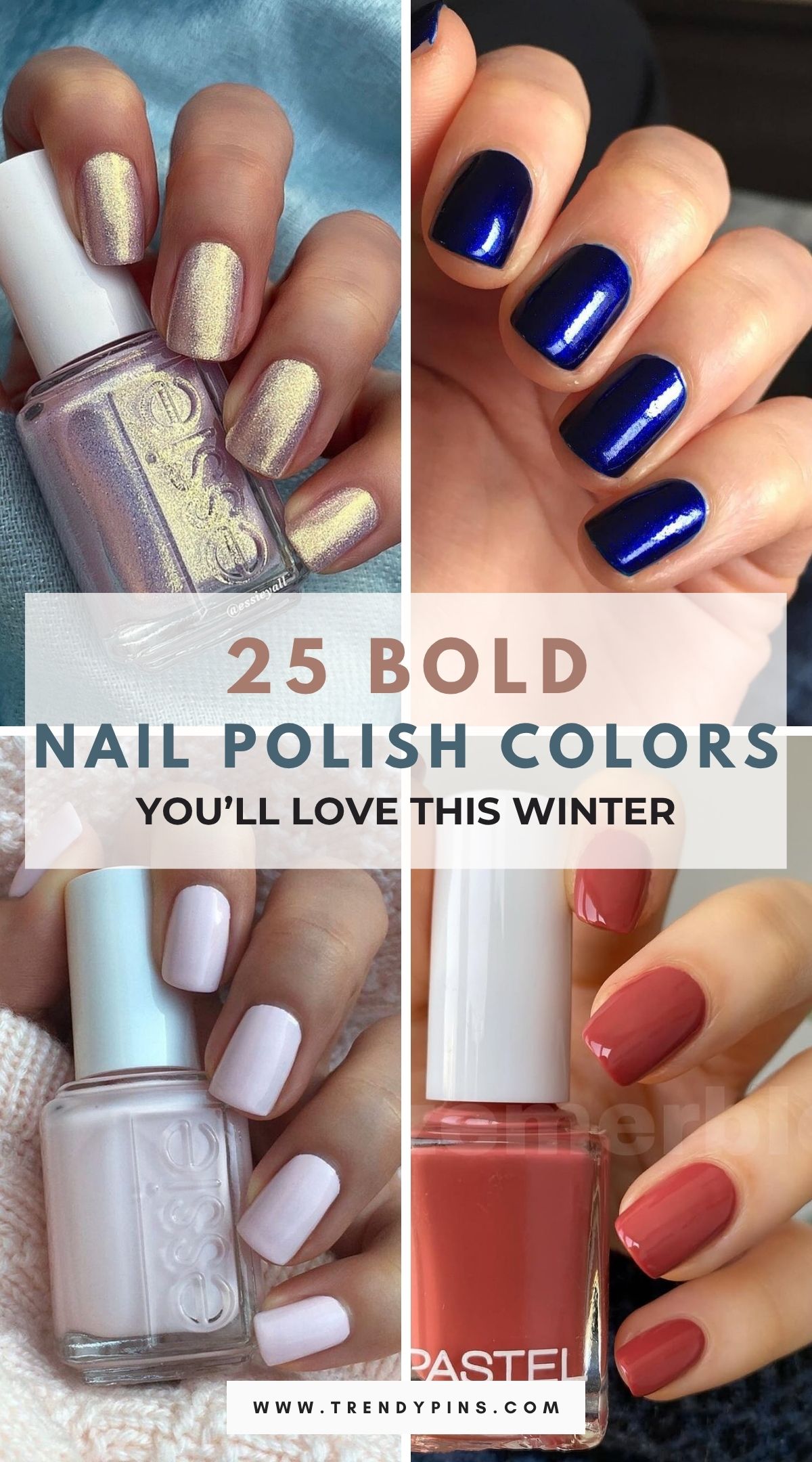 25 Chic Nail Polish Colors To Rock This Winter Season 4