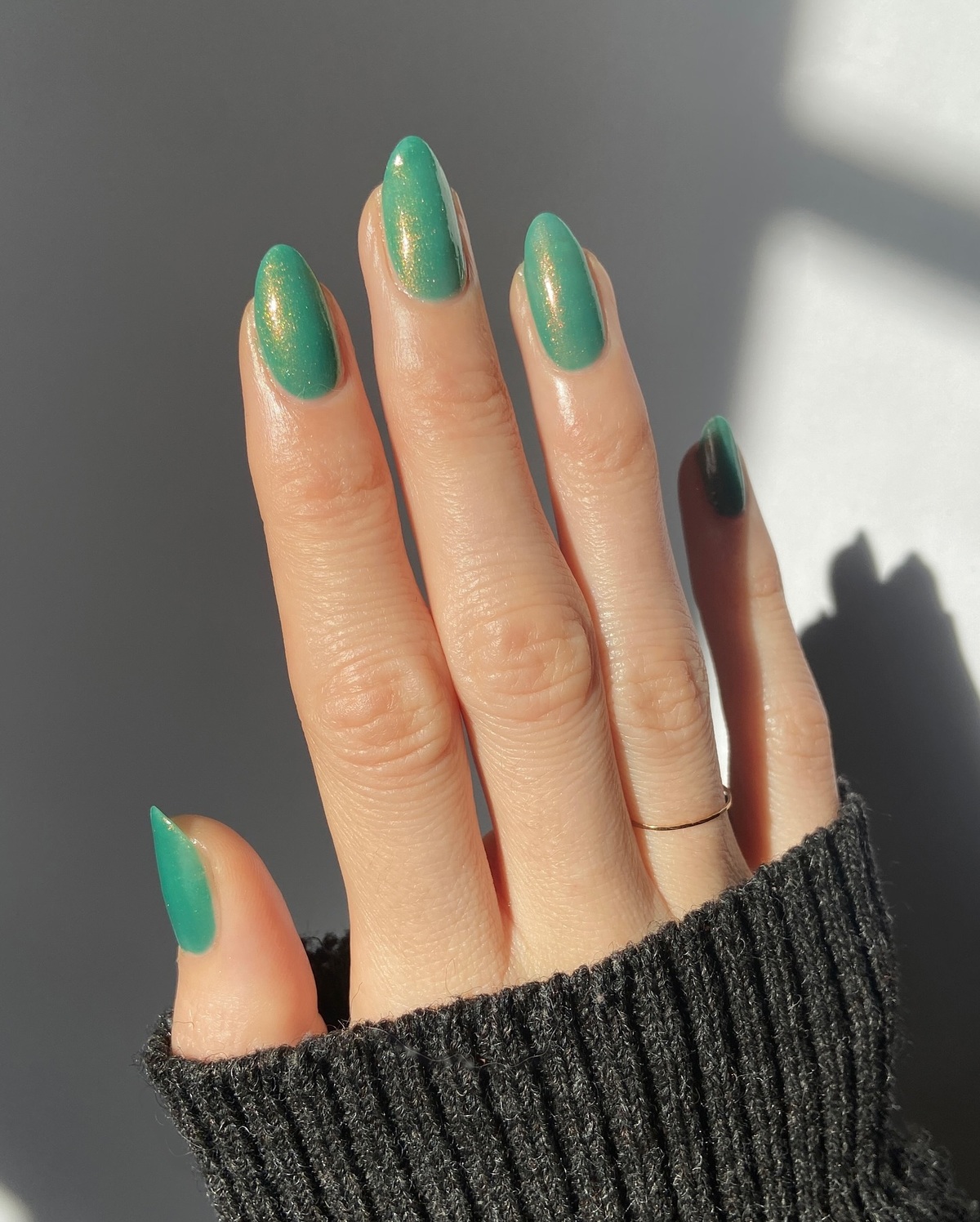 10. Golden Teal Radiance