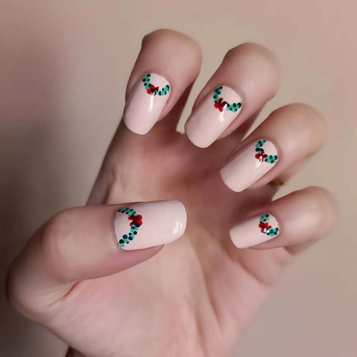 15. Festive Wreath Charm