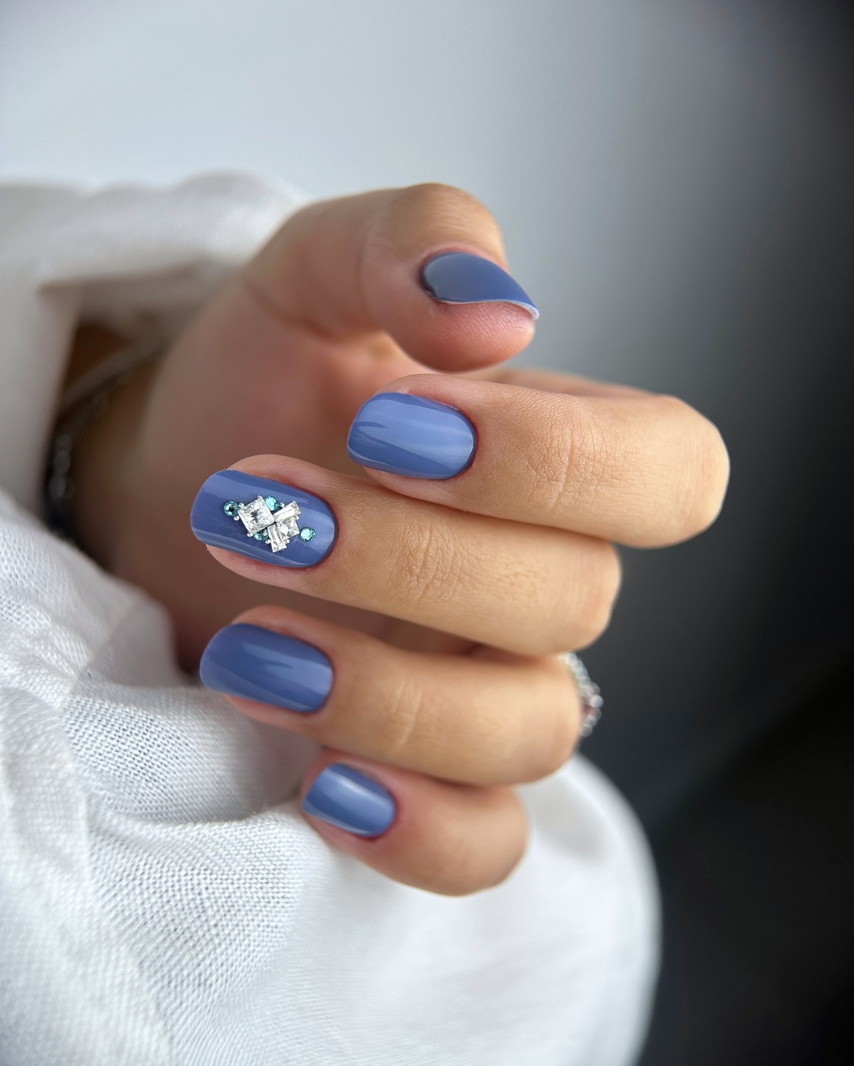 23. Frosted Periwinkle Glam