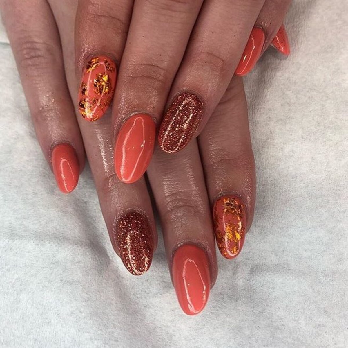 16. Fiery Copper Glow