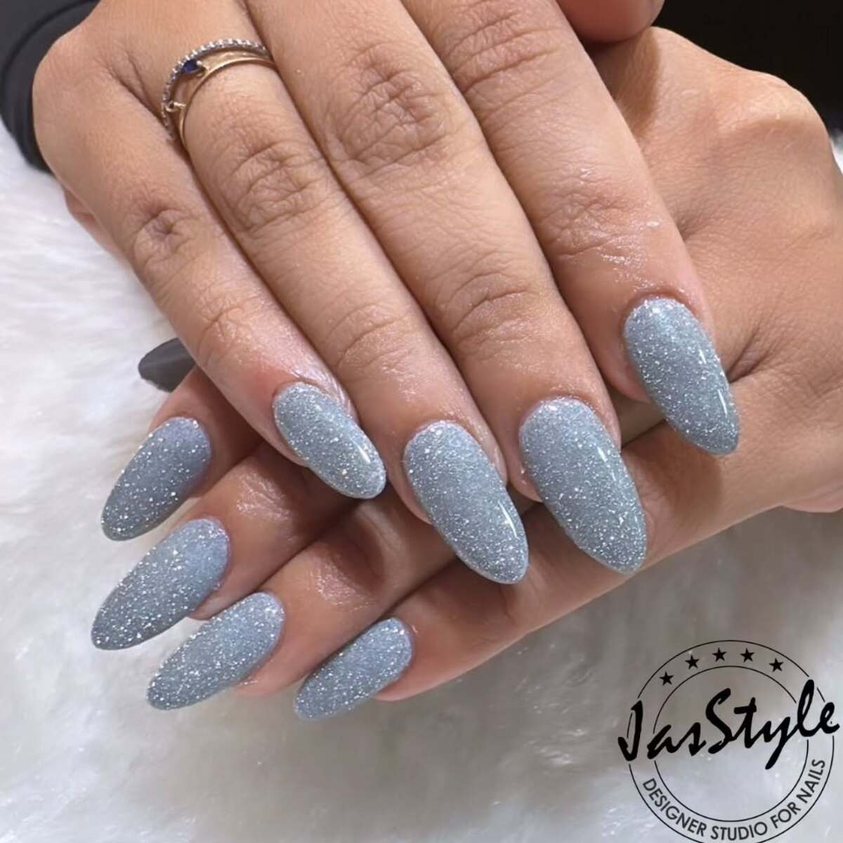 6. Silver Snowfall Glamour