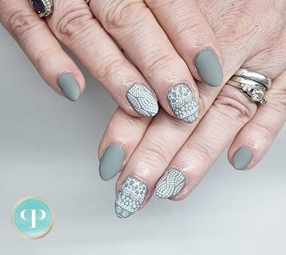 14. Nordic Lace and Knit Harmony