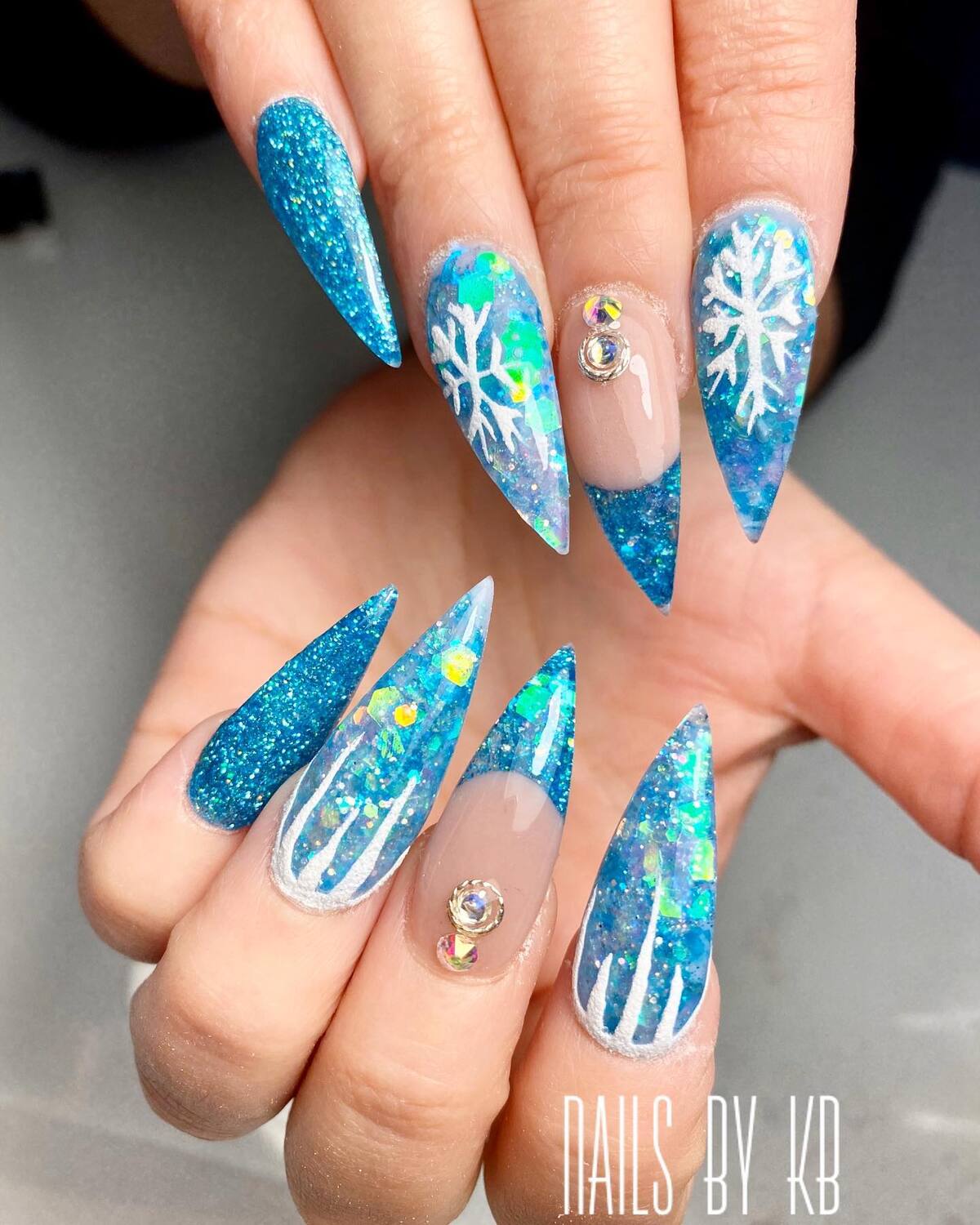 28. Glacier Blue Sparkle