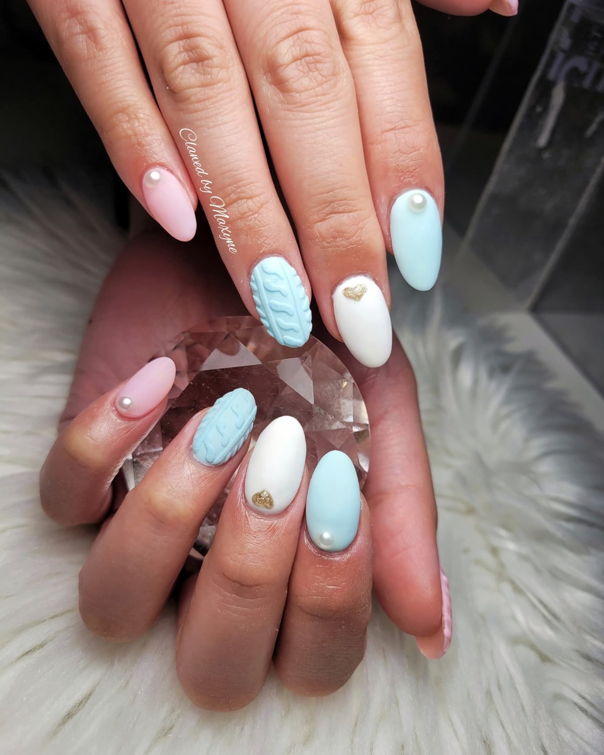 11. Icy Pearl Elegance