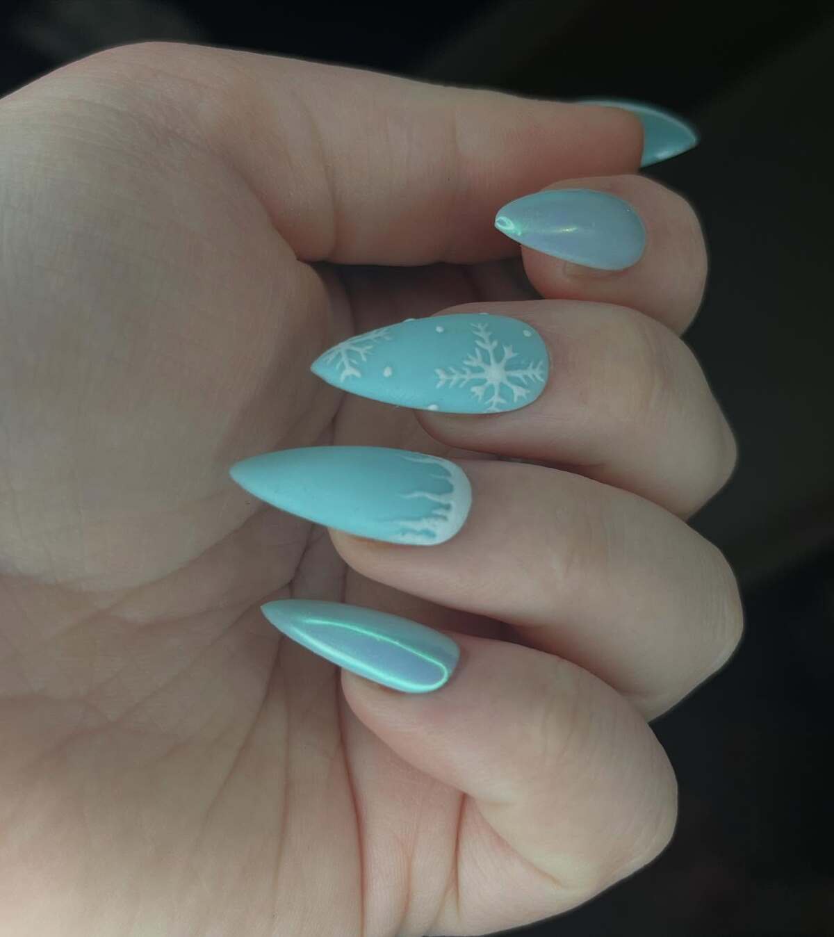 16. Icy Snowflake Glow