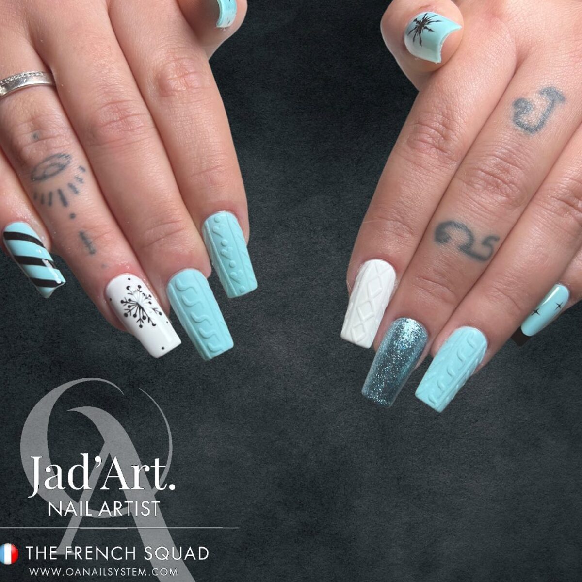 23. Cozy Frosted Patterns